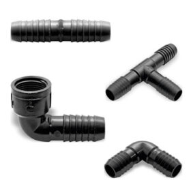 Conexões Pretas para Mangueiras Polietileno