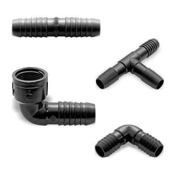 Conexões Pretas para Mangueiras Polietileno