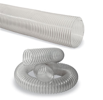 Mangueira TPU Vácuo-Ar com Arame Galvanizado