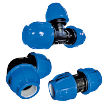 Conexões de Compressão PP para Mangueira Ramal Predial